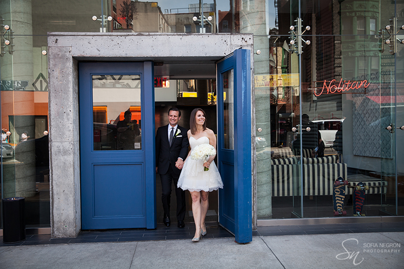 New York wedding photographer Sofia Negron New Museum Creative Edge Caterers